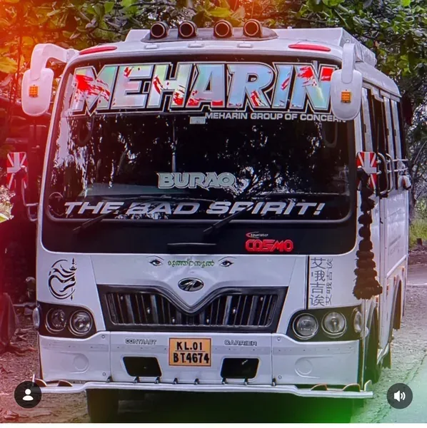 19-Seater Traveller Bus available for booking at Meharin Agency & Foods